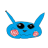 Blue pikachu